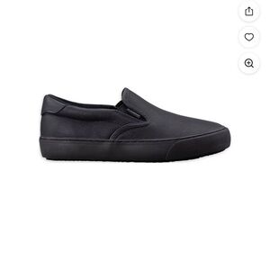 Men's Black Slip-On Shoes